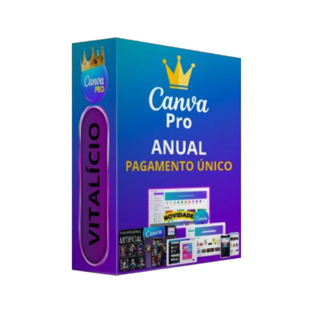 Canva Pro Vitalício R$: 119,90